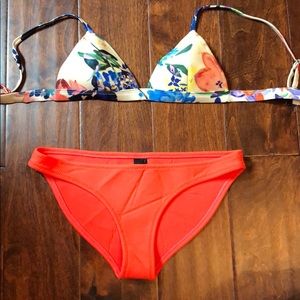Triangl multicolor bikini